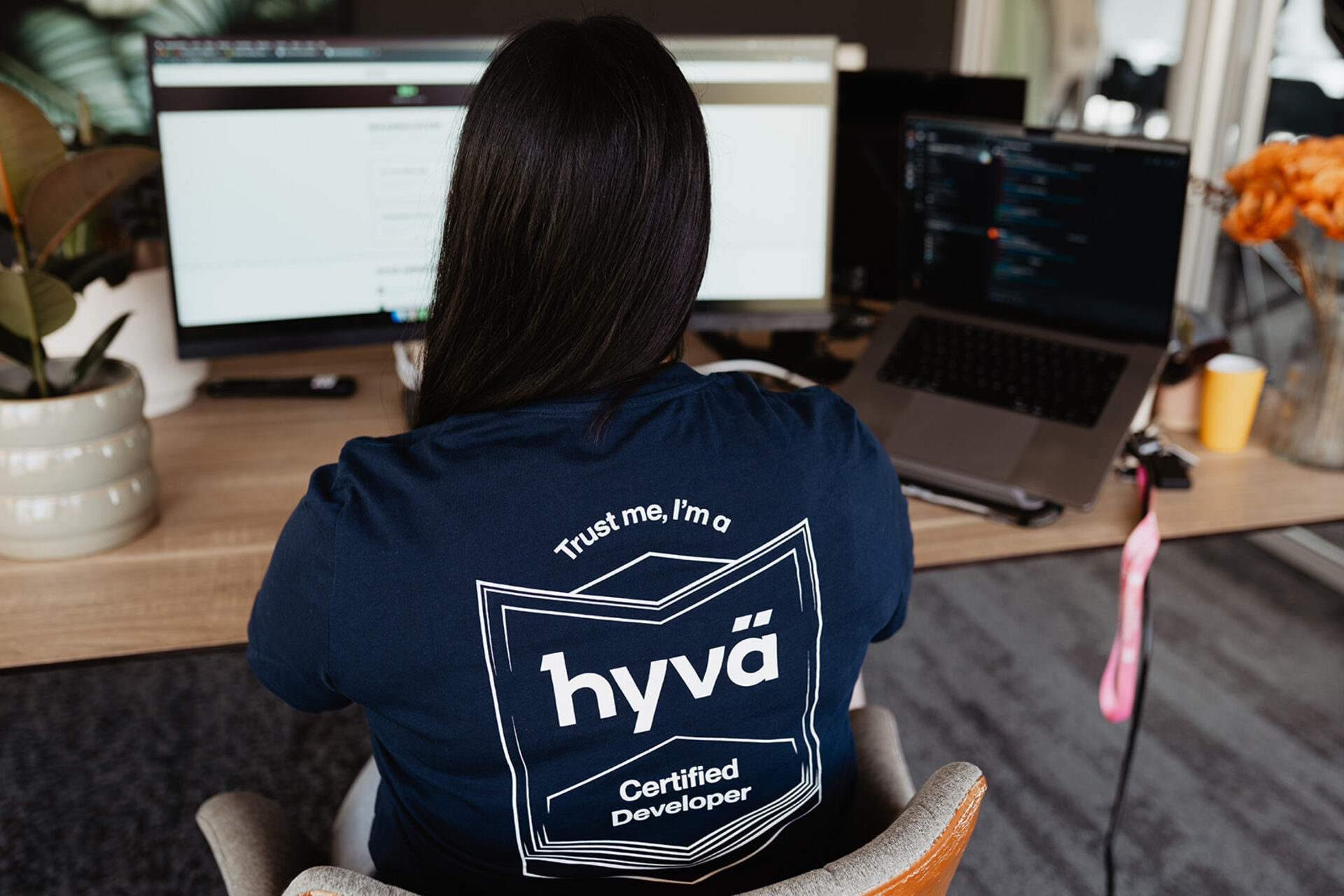 Hyvä Certified Developer aan het werk bij Coding.nl